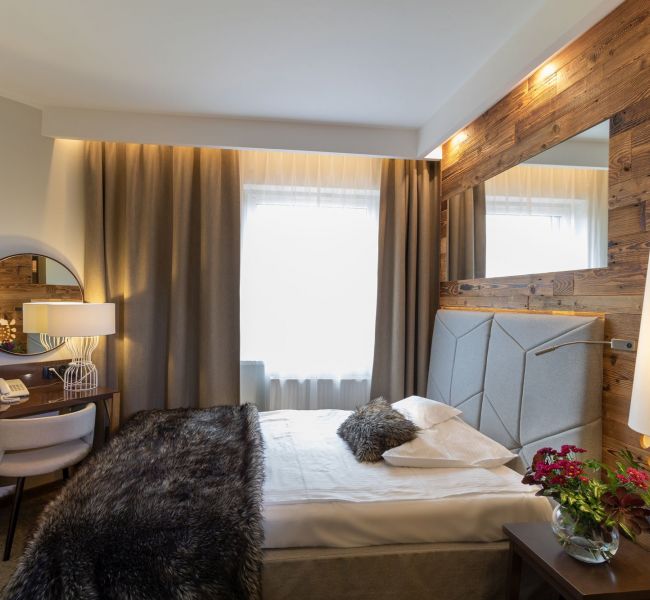 Doppelzimmer - separate Betten mit Zustellbett